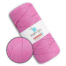 Popyarn Macrame L, Світло-рожевий No426
