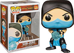 Фігурка Funko Pop Фанко Поп Саб Зіро Мортал Комбат Mortal Kombat Sub Zero 10 см MK SZ 536