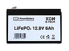 Акумулятор LiFePO4 XON PowerBattery 12.8V 6Ah (XBLFPW12006B 3091), фото 3