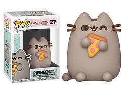 Фігурка Funko Pop Фанко Поп Пушин Кіт Пушин з піцою Pusheen Cat Pusheen with pizza 10 см Cartoon P PP 27