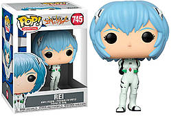 Фігурка Funko Pop Фанко Поп Євангеліон Рей Аянамі Evangelion Rei Ayanami 10 см Anime Е RA 745