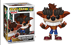 Фігурка Funko Pop Фанко Поп Тайнс Аварія Фейк Креш Crash Bandicoot Fake Crash Exclusive 10 см FP C