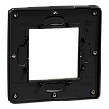 Cover frame, Unica Studio Metal, 1 gang, anthracite, фото 5