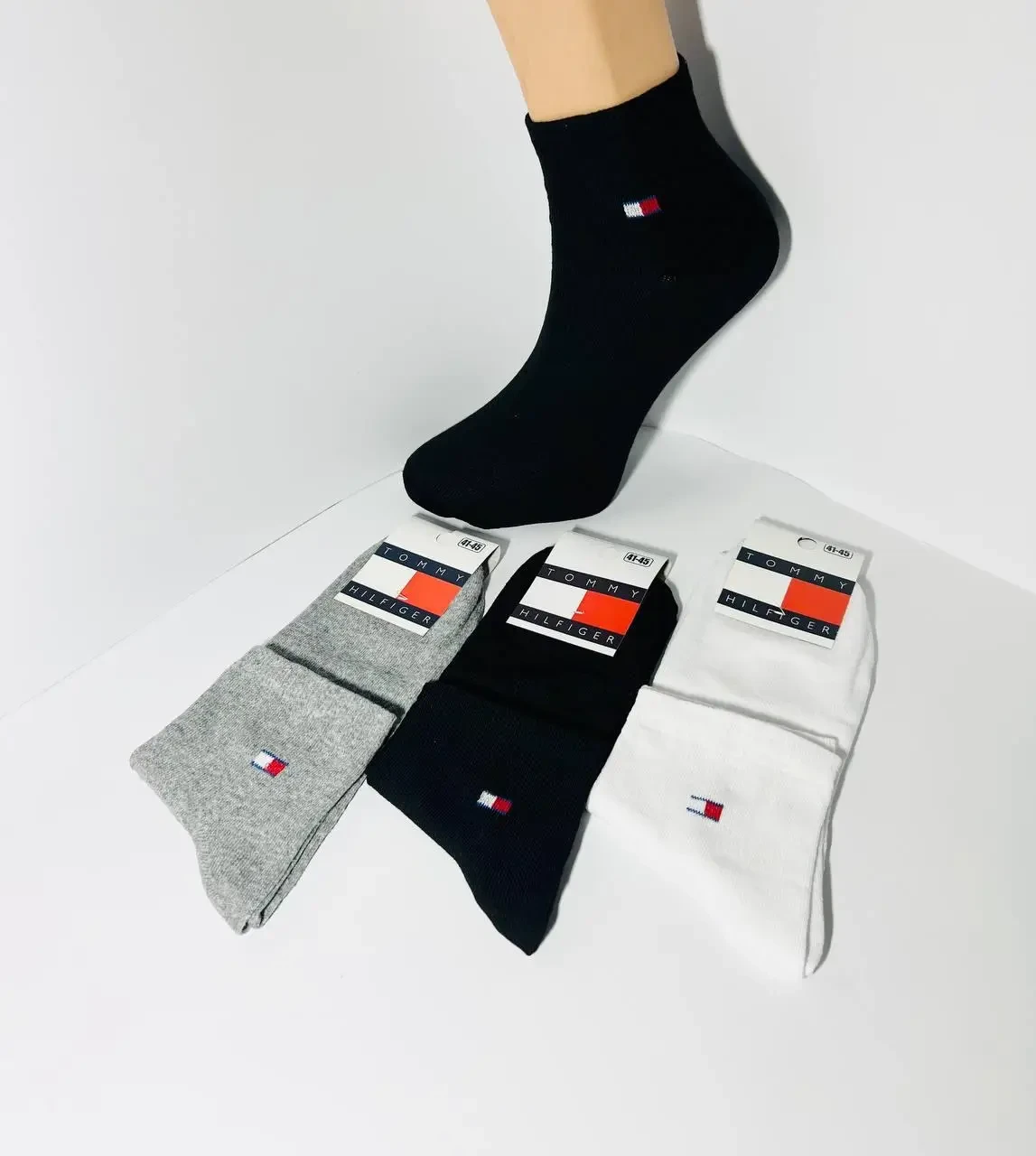 🍃Шкарпетки TOMMY HILFIGER середні (поштучно) 41-45🍃