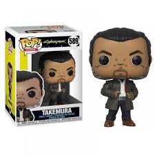 Фігурка Funko Pop Такемура Takemura Cyberpunk 2077 Кіберпанк 2077 10см CP T 589, фото 1