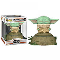 Фігурка Funko Pop Фанко Поп Мандалорець Грогу використовує Силу Grogu using the Force 15 см SW M GUF 485