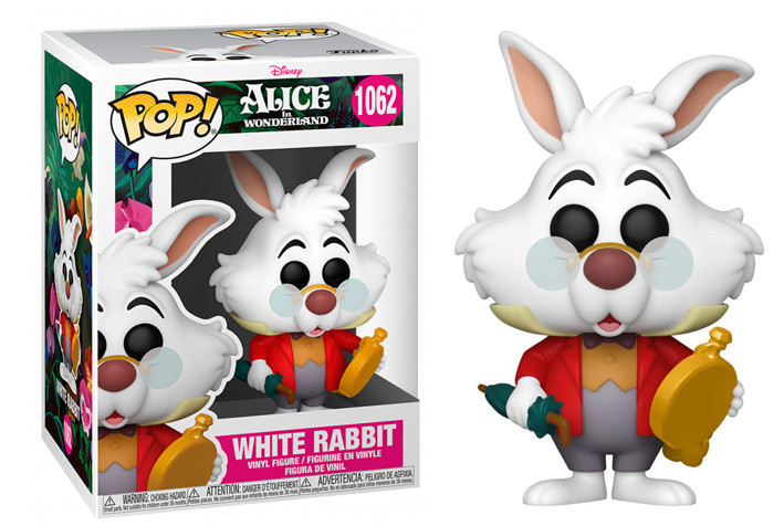 Фігурка Funko Pop Аліса в країні чудес Білий кролик Alice in wonderland White rabbit 10см AW WR 1062, фото 1