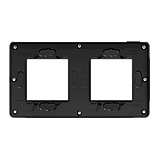 Рамка 2-постова Матовий хром/антрацит Unica New Studio Metal, фото 7