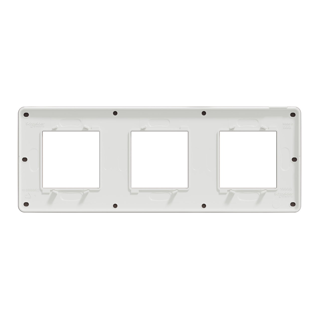 Рамка 3-постова, Шоколад/білий, фото 1