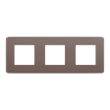 Рамка 3-постова, Шоколад/білий, фото 2