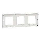 Рамка 3-постова, Шоколад/білий, фото 3