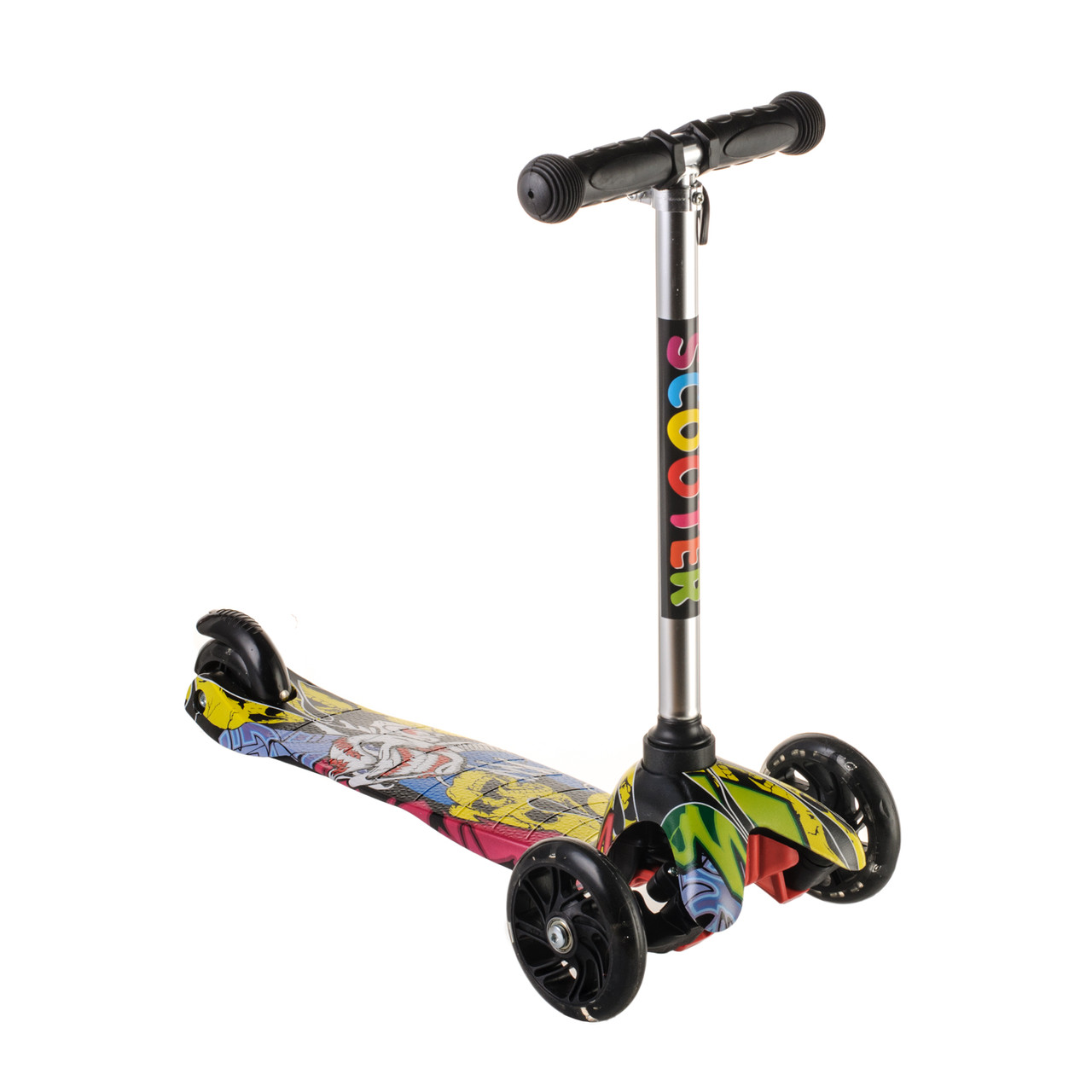 Дитячий самокат Scooter Mini Хіп Хоп світяться PU колеса 1+