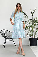 Літнє плаття міді з коротким рукавом жіноче Міа/розмір 44 46 48 50 52 /
