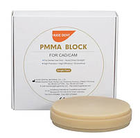 ДИСКИ PMMA (пластик) Ø 98 мм для CAD/CAM систем HUGE, колір A1