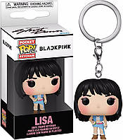 Фігурка брелок Funko Pop Фанко поп Lisa Blackpink Ліса Блекпінк 4 см L BP K364