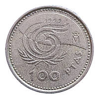 Іспанія 100 песет, 1999 Міжнародний рік літніх людей