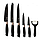 Набір ножів Non-Stick Coating Knife Set антипригарне покриття кухонний, фото 4