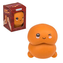 М'який антистрес у вигляді маленького жартівливого пеніса Stretchy Penis Huggable Orange, 7 см