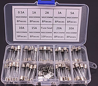 Предохранители стеклянные 6x30мм 72 шт