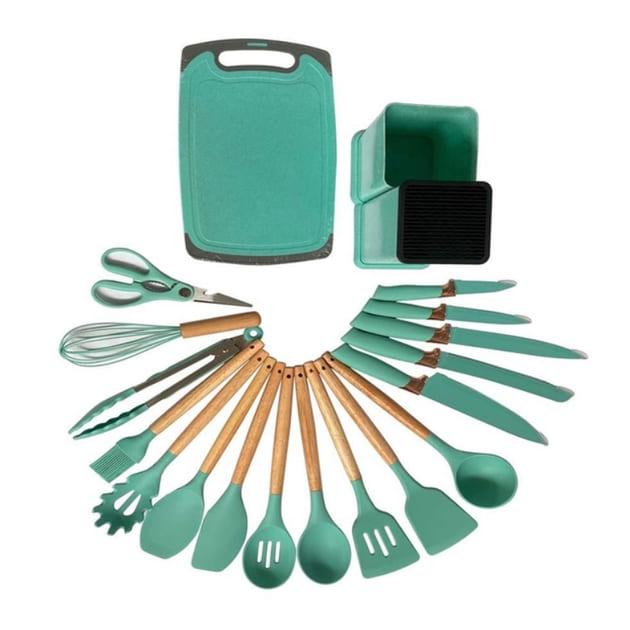 Набір кухонного приладдя 19 предметів сірий Kitchen Set