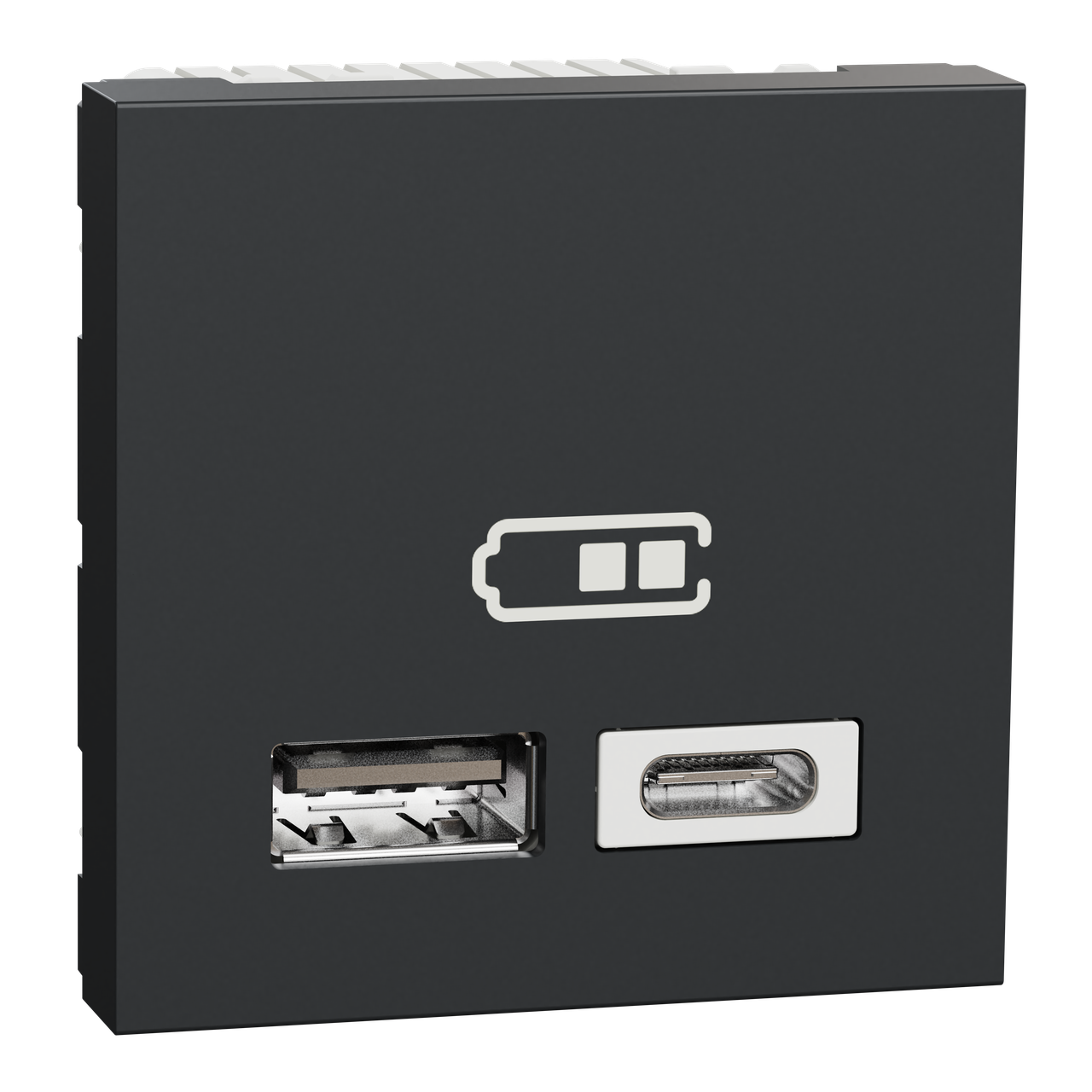 Подвійна USB розетка A+C антр, фото 1
