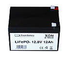 Акумулятор LiFePO4 XON PowerBattery 12.8V 12Ah (XBLFPW12012B 3107), фото 5