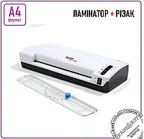 Ламінатор документів із різаком AGENT LM-A4 200 2-В-1, формат А4 (3010050)