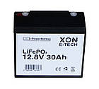 Акумулятор LiFePO4 XON PowerBattery 12.8V 100Ah з дисплеєм (XBLFPD12100B 3145), фото 2