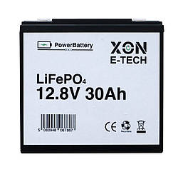 Акумулятор LiFePO4 XON PowerBattery 12.8V 30Ah (XBLFPW12030B 3138)