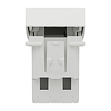 Вимикач 1-клавішний схема 1, 10А, 1 модуль білий, фото 4