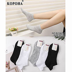 Жіночі коротенькі шкарпетки Розмір: 37- 42 (14453)