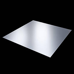 Лист 1000х1000/1,5 мм гладкий алюмінієвий РЕ