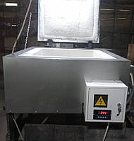 Муфельна піч МП-150.В з вертикальним завантаженням (зверху) кераміка/фехраль