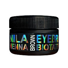 Хна для біотату, коричнева, Nila 60 г