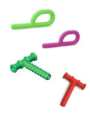 Трубки для тренування жування, кусання (4 шт), фото 1