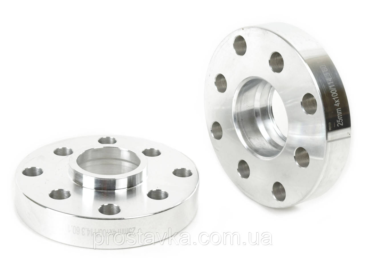 Шайба-проставка с напр. Adaptex 25mm 4x100/114,3 60.1 (D-140), фото 1