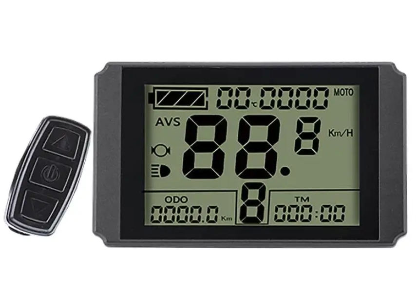 Дисплей для електровелосипеда LCD10H 36В