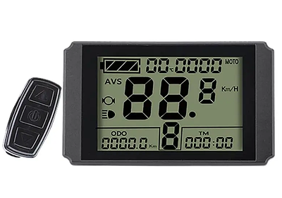 Дисплей для електровелосипеда LCD10H 36В