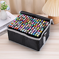 Набір для скетчингу, Маркери для скетчів з подвійними кінцями (204 шт), DVS