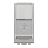 Розетка комп'ютерна RJ45, одинарна категорія 5 UTP, 1 модуль, алюміній, фото 6