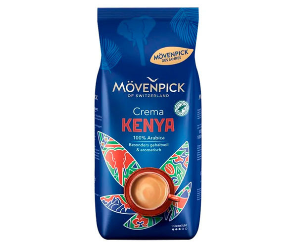 Кава Movenpick Crema Kenya в зернах 1 кг