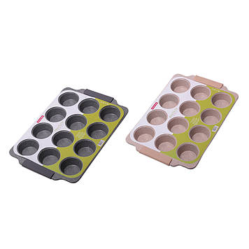 Форма для запікання Kamille KM-6039 з вуглецевої сталі 12 відділів