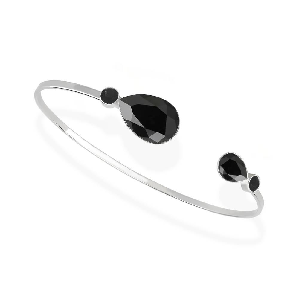 Браслет KOBI Nicoll зі Swarovski у формі краплі (7450-1373-14-32)