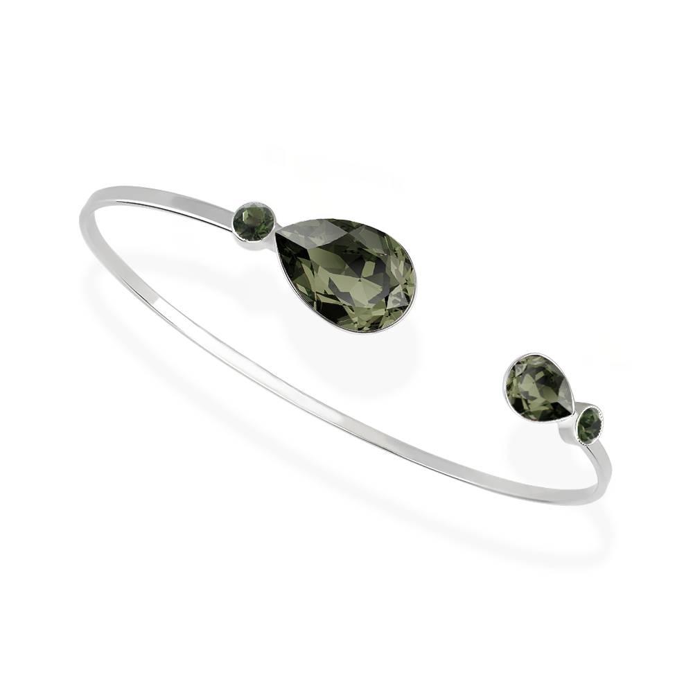 Браслет KOBI Nicoll зі Swarovski у формі краплі (7450-1373-12-32)