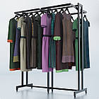 Стійка "ETOILE-250" -v6. Рейл із перфорацією для одягу, вішало торгове для бутіка, фото 2