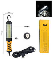 Світильник ліхтар для СТО з гачком і магнітом BL-9096SMD Світлодіодна переносна лампа з подовжувачем iC227