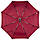 Жіноча компактна однотонна складна парасоля-автомат на 8 спиць від Bellissimo, бордовий, SL 02402-1, фото 5