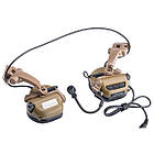 Активні навушники Earmor M32X Coyote Brown (2 кріплення), фото 6