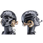 Активні навушники Earmor M32X Coyote Brown (2 кріплення), фото 10