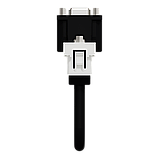 Розетка HD15 female (VGA) 1 модуль білий, фото 3